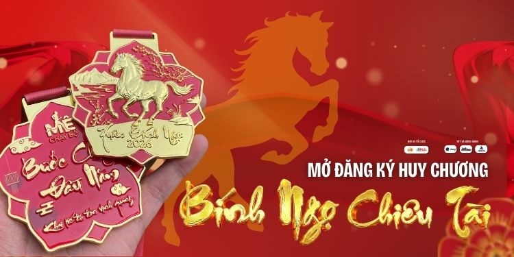 ĐĂNG KÝ NHẬN HUY CHƯƠNG BƯỚC CHẠY ĐẦU NĂM 2026