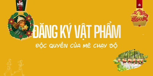 Đăng ký nhận vật phẩm MÊ CHẠY BỘ